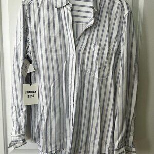 Aritzia Sunday Best Button Down Shirt